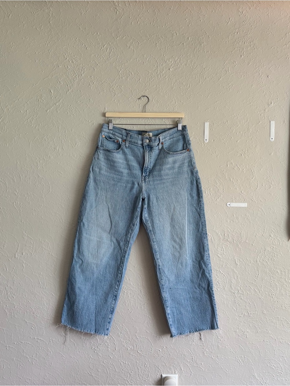 Madewell Perfect Vintage Wide Leg Crop Jeans
